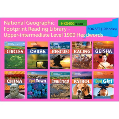 National Geographic Footprint Reading Library - Upper-intermediate Level 1900 Headwords (Box Set - 10 books)